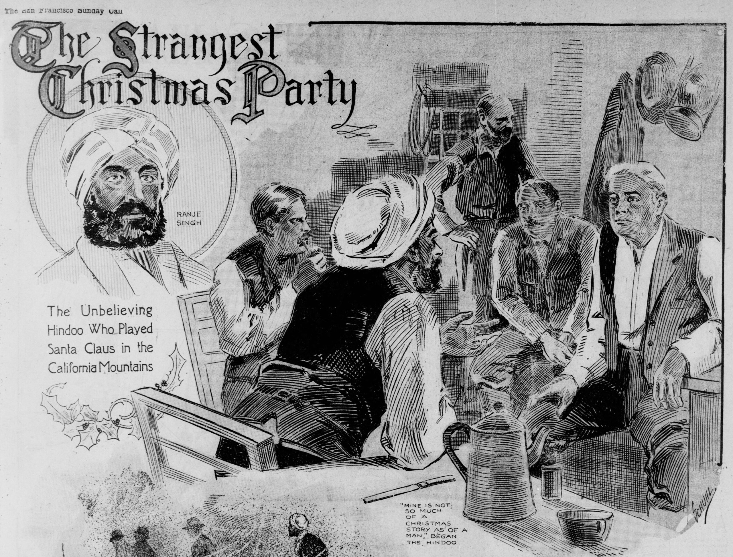 A Sikh American Christmas story from 1911