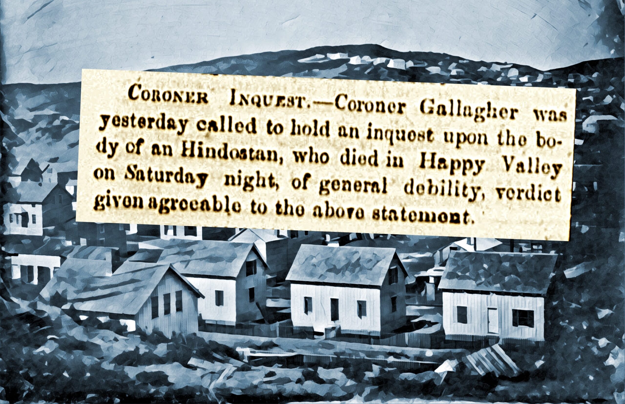 A lonely  South Asian in 1850 San Francisco